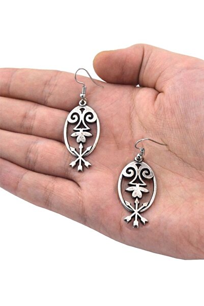 anahtarlıksepeti Kafkas Circassian Classic Motif 2 Earrings