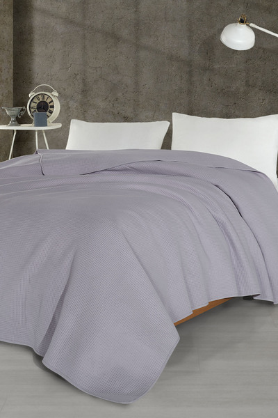 Elart Pan Dora Multi-Purpose Bedspread Double (200X220 cm) Gray