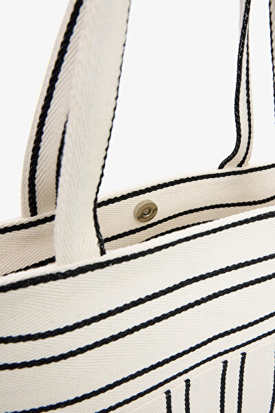 Penti Big Stripe Ecru Bag