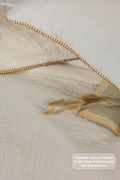 Elart Palermo Comfort Uyku Seti Tek Kişilik 2 Parça (160x220 cm) Krem