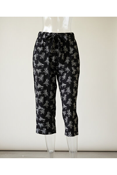 Altınay Luxury Pocketed Viscose Women's Capri & Bermuda K3