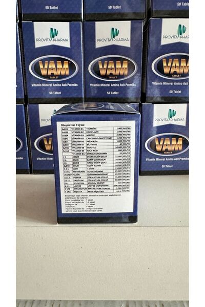 PROVİTA PHARMA VAM TABLET 50 ADET
