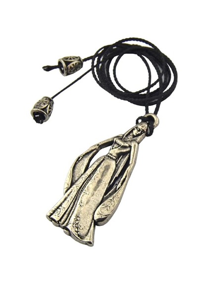 anahtarlıksepeti قلادة بحبل على شكل شخصية (أكسيد النيكل)