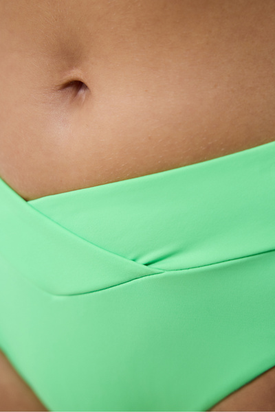 Penti Πράσινο V-Cut Slip μπικίνι κάτω