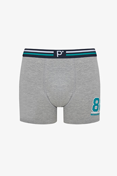 Penti Men's Cotton Numbers 5-Piece Multicolored Boxer Briefs