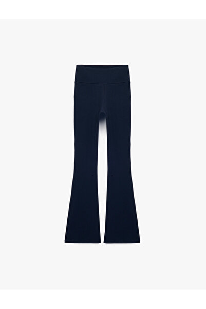 Koton Spanish Leg Slim Fit High Waist Sports Leggings