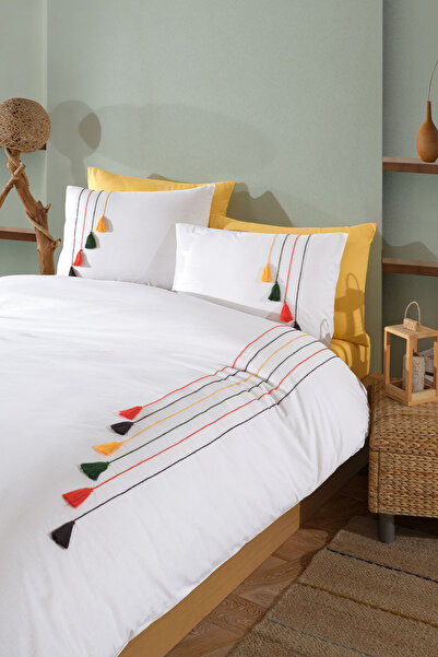 Elart Carmen Nevresim Takımı Çift Kişilik (200x220 cm) Sarı