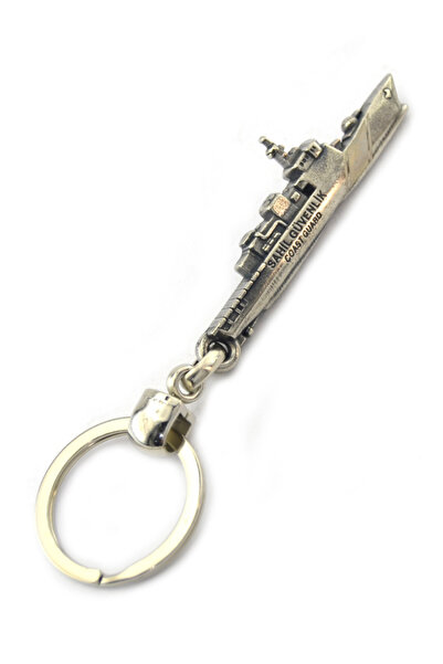 anahtarlıksepeti سلسلة مفاتيح على شكل سفينة من قوات الأمن الساحلية