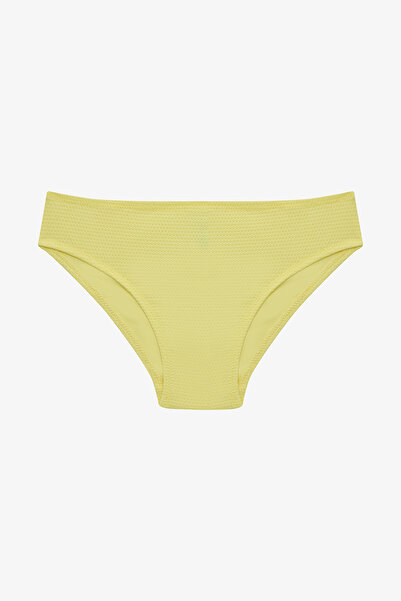 Penti Yellow Girl's Lilly Lemon Ruffled Bandeau Bikini Set