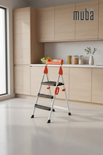 MuBalife Merdiven 2 1 Basamaklı Ev Tipi Merdiven