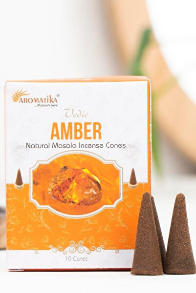 Gülhanya Aromaterapi Amber Konik Tütsü