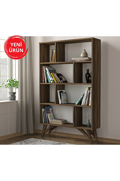 Dekorister Flamingo Kitaplık Ceviz