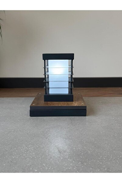 Delf Yapı Bahçe Setüstü Aydınlatma Modern Metal Bega Petekli Küp Model 17x17x...