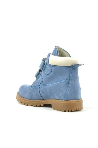 Rakerplus Παιδικές μπότες Neson Γνήσιο Δερμάτινο Μπλε Velcro