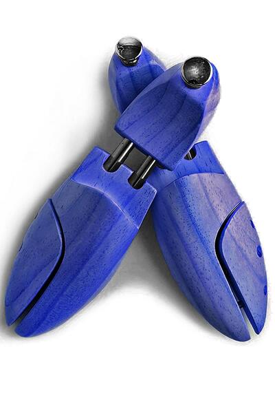 hapshoe قالب أحذية خشبي فاخر بلون داكن