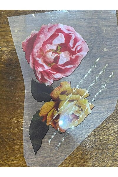 Gönülden Tasarım 1. Ποιοτικό λουλουδάτο γραπτό απλικέ μπλουζάκι εκτύπωσης Εκτ...