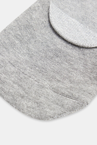 Dagi Gray Melange Yoga-plates Socks