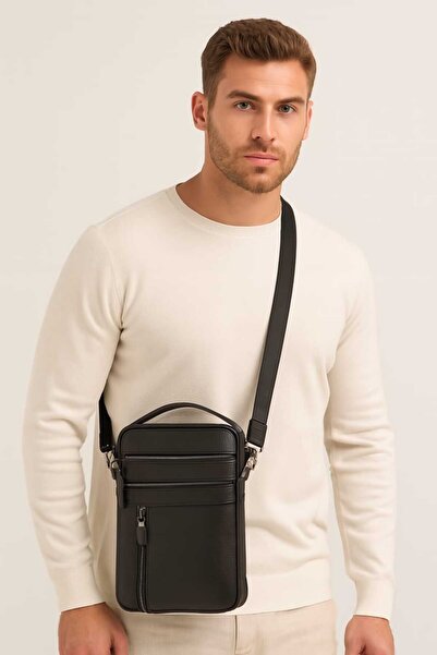 Çantachım حقيبة يد من الجلد الطبيعي مقاس 11 بوصة متوافقة مع الكمبيوتر المحمول...