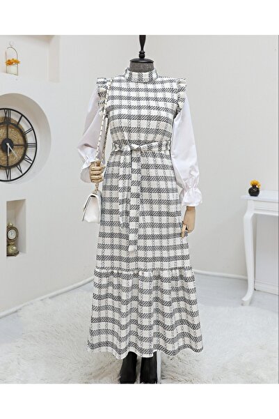 Modamorfo Tuvit Gile s volánovými rukami a opaskom