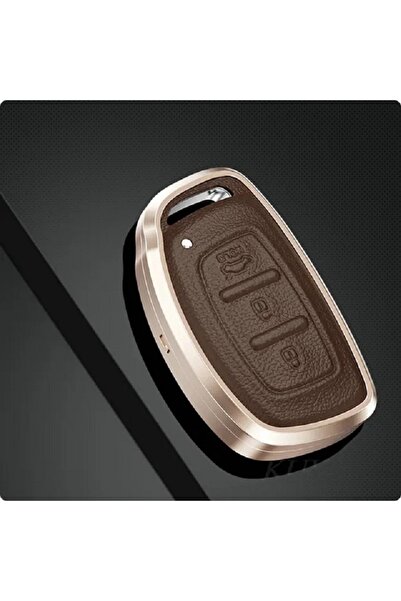 OEM Brown aluminum case for Hyundai smart key (IX30, IX35, Tucson, Elantra, Verna, Sonata)