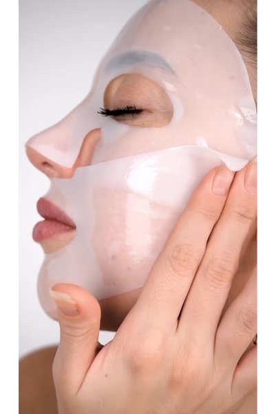 ICEQUEEN Bio Collagen Melting Gel Mask Collagen & Hyaluronic Acid Moisturizing Face Mask 2-Pack