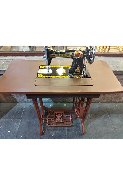 Aspaş DİKİŞ MAKİNASI AYAKLI yenilenmiş nostalji ürün çalışır vaziyette