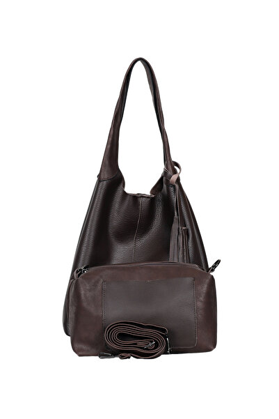 HBS Genuine Leather Shoulder Bag