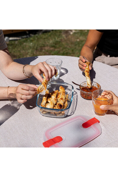 Pyrex Upright Storage Container Microwave 0.4 L