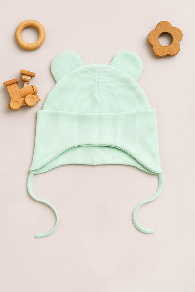 greenmoss 100% Cotton Baby Beanie