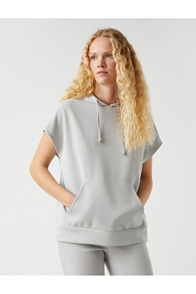 Koton Φούτερ με κοντό μανίκι Modal Blend