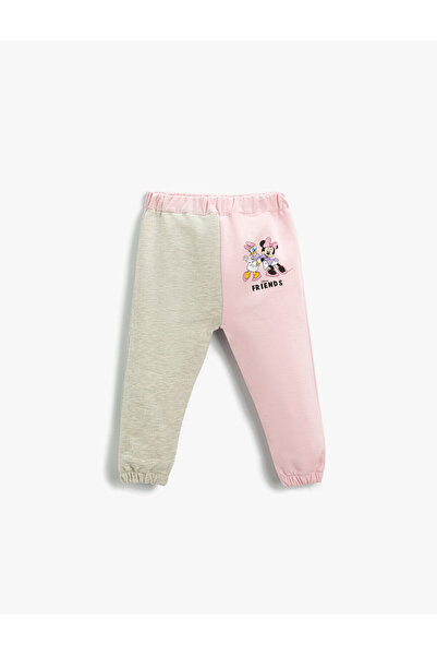 Koton Jogginghose aus Baumwolle mit Minnie-Maus-Print