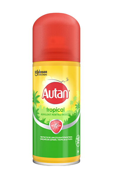 Autan Spray anti-intepaturi insecte Tropical, 100 ml