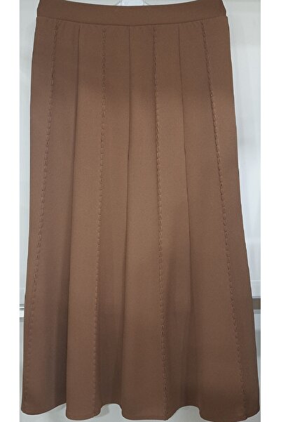 N.Y.YILDIZ STAR NAZAL 1, CLASS SCUBA FABRIC FLEXIBLE MOTHER LARGE SIZE MODELED PARTY RUBBERED SKIRT