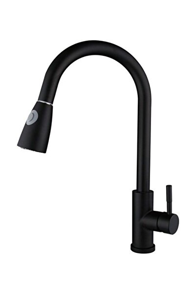 Jams Black Kitchen Mixer Pull-Out