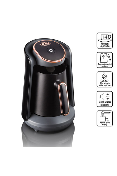 Arzum Espressor turcesc | Minio | Cupru | 4 căni | Anti-revărsare