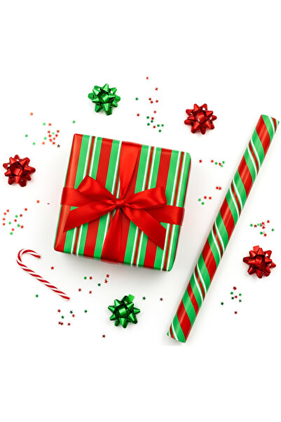 repro design ورق تغليف هدايا عيد الميلاد الفاخر مقاس 70 × 100 سم، مجموعة من ق...