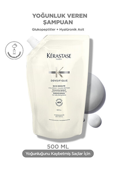 Kerastase Densifique Bain Densité Yoğunluk Veren Şampuan Dolum Paketi 500 ml
