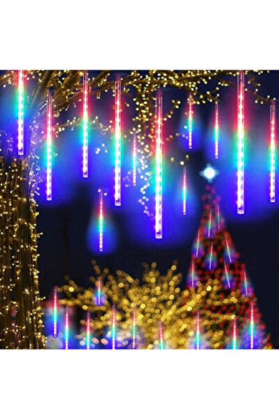 PORKY Lumini LED tip turturi cu efect de ninsoare, multicolor, 300 cm