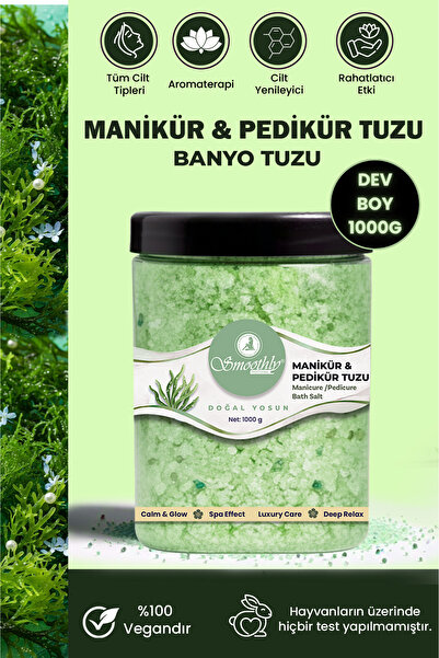 Genel Markalar Doğal Manikür-Pedikür ve Banyo Tuzu – Spa Etkili Bakım Tuzu 10...