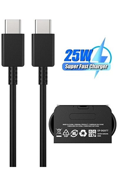 MOBİL GO Samsung Galaxy A71 Uyumlu iki Ucu Type-c Hızlı Şarj Kablosu