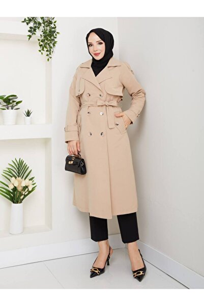 Moda Manga Trench Coat