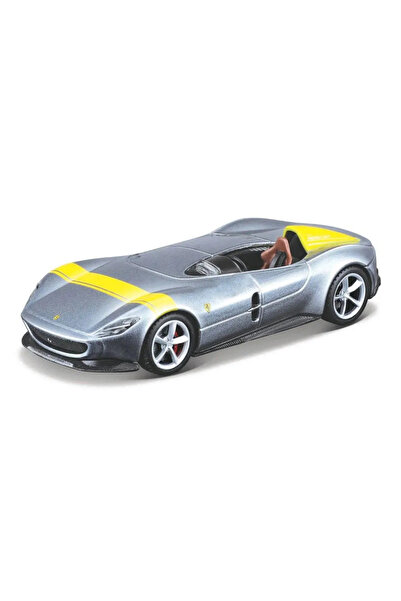 Maisto ΕΙΚΟΝΙΔΙΑ ΤΑΧΥΤΗΤΑΣ FERRARI MONZA SP1 ΧΥΤΟ ΑΥΤΟΚΙΝΗΤΟ ΓΚΡΙ ΚΛΙΜΑΚΑ 1 ΕΩΣ 64