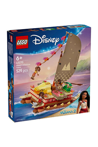 LEGO Disney Princess LEGO DISNEY CANOEA DE AVENTURA A MOANEI 43270
