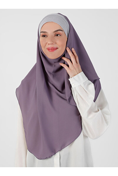 Ecardin Лавантовий шарф 098 - Блискуча тканина та зручний дизайн