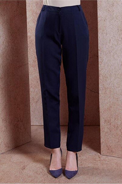 Alvina Pantaloni cu talie inalta - 70713 Model Cod