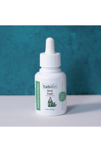 Tabii Store Tabii’m Yenilebilir Sıvı Gıda Boyası Bitki Yeşili 20 Gr