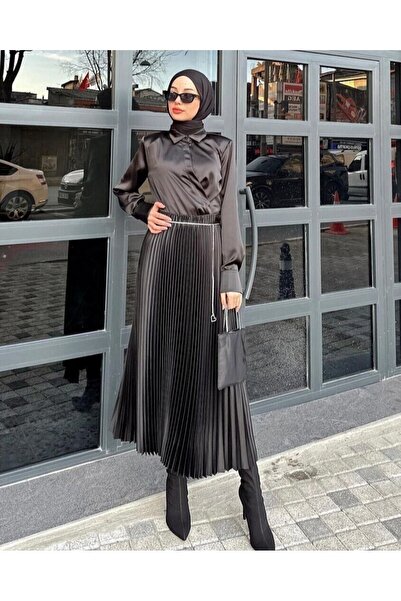 Modamorfo Pružná plisovaná sukně