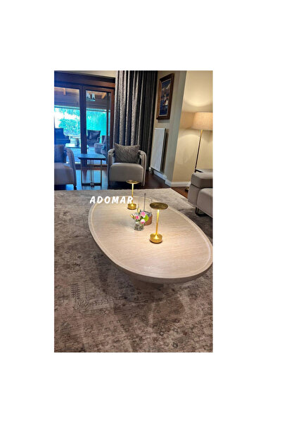 Radianza Traverten orta sehpa