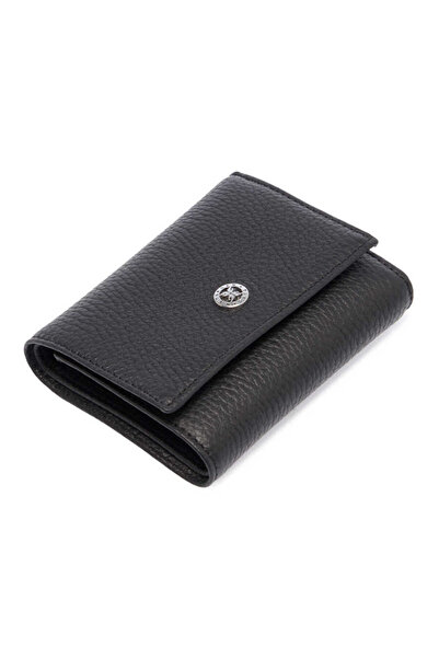Tergan Black Genuine Leather Women's Wallet - S1Cb00005633-A41