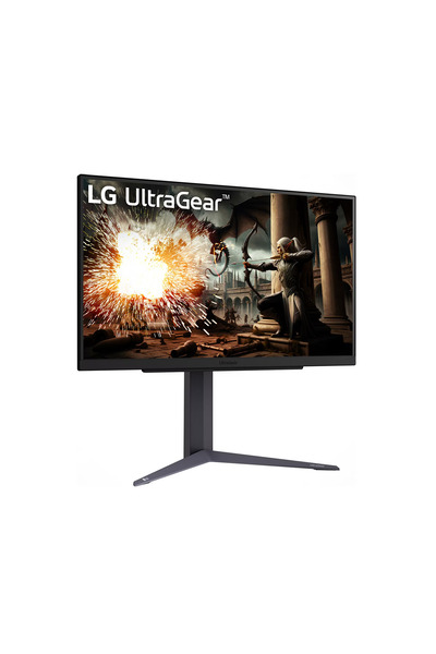 LG 27" UltraGear 27GS75Q-B 1Ms GtG 180Hz (O/C 200Hz) (HDMI-DP) HDR10 QHD IPS HDR10 Pivot Oyun Monitörü